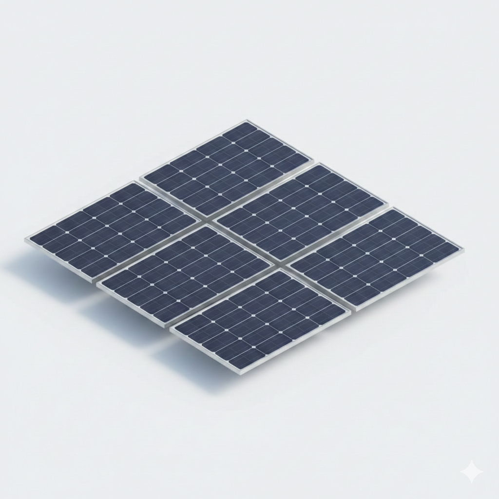 Monoperc solar panels